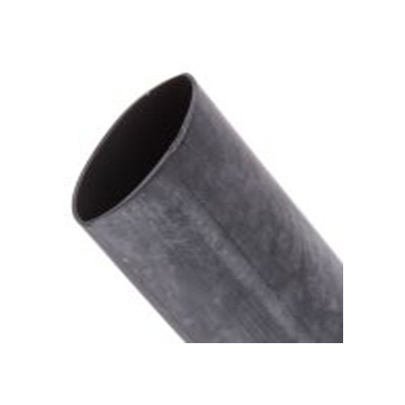 RS PRO,417-9611,RS PRO 阻燃 聚烯烃 热缩管, 黑色, Φ25.4 mm, 300mm长, 2:1收缩比, 12.7 mm收缩径