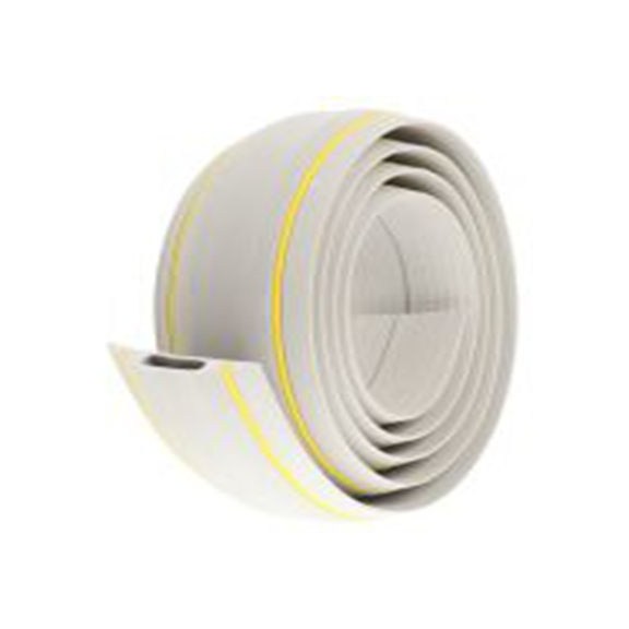 RS PRO,417-9986,RS PRO, 3 m长 减速带线槽, 橡胶制, 灰色, 黄色, Warning系列, 30 mm内径