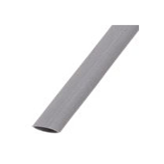 RS PRO,483-4122,RS PRO 阻燃 聚烯烃 热缩管, 灰色, Φ2.4 mm, 1.2m长, 2:1收缩比, 1.2 mm收缩径