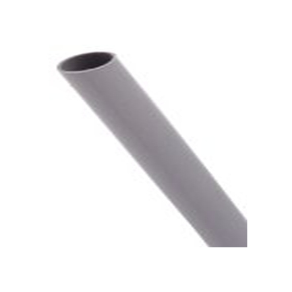RS PRO,483-4138,RS PRO 阻燃 聚烯烃 热缩管, 灰色, Φ3.2 mm, 1.2m长, 2:1收缩比, 1.6 mm收缩径