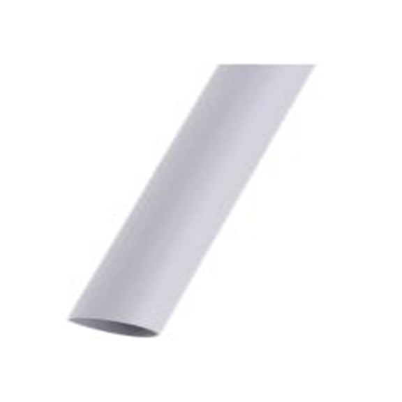 RS PRO,483-4166,RS PRO 阻燃 聚烯烃 热缩管, 灰色, Φ9.5 mm, 1.2m长, 2:1收缩比, 4.8 mm收缩径