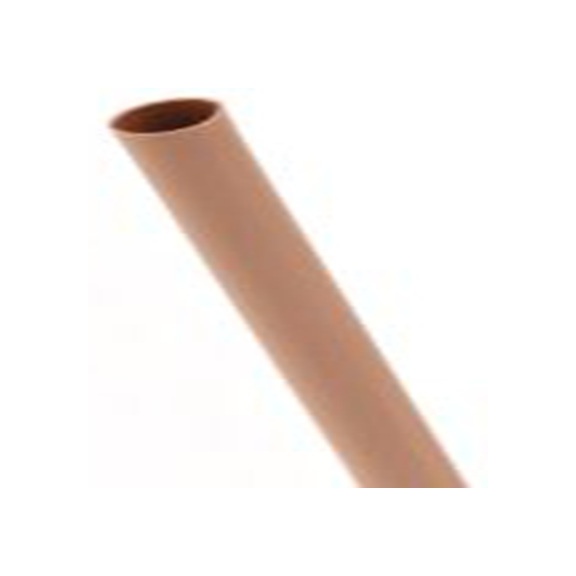RS PRO,483-4251,RS PRO 阻燃 聚烯烃 热缩管, 棕色, Φ4.8 mm, 1.2m长, 2:1收缩比, 2.4 mm收缩径