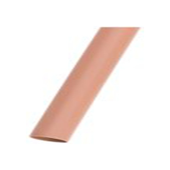 RS PRO,483-4267,RS PRO 阻燃 聚烯烃 热缩管, 棕色, Φ6.4 mm, 1.2m长, 2:1收缩比, 3.2 mm收缩径