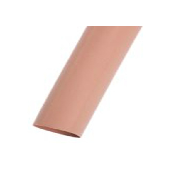 RS PRO,483-4295,RS PRO 阻燃 聚烯烃 热缩管, 棕色, Φ12.7 mm, 1.2m长, 2:1收缩比, 6.4 mm收缩径