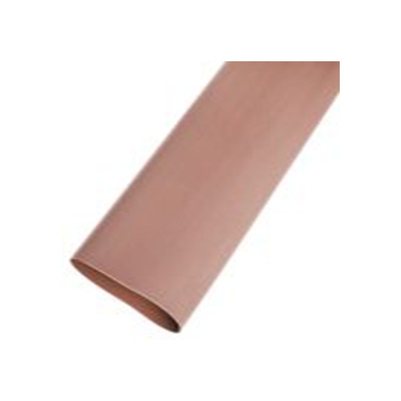 RS PRO,483-4318,RS PRO 阻燃 聚烯烃 热缩管, 棕色, Φ25.4 mm, 1.2m长, 2:1收缩比, 12.7 mm收缩径