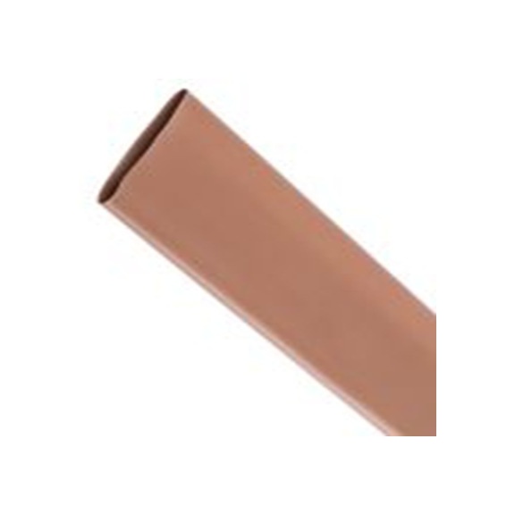 RS PRO,483-4324,RS PRO 阻燃 聚烯烃 热缩管, 棕色, Φ38 mm, 1.2m长, 2:1收缩比, 19 mm收缩径