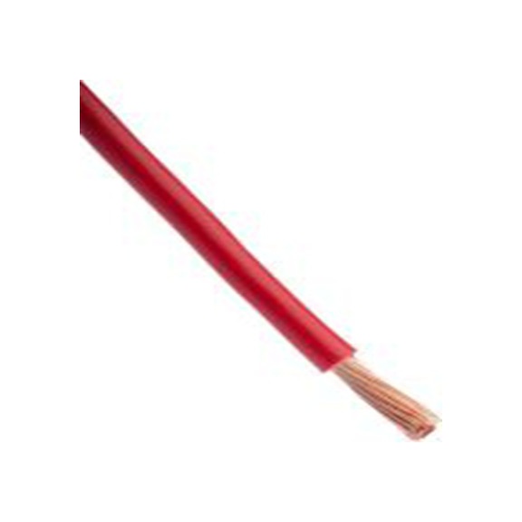 RS PRO,516-8038,红色 控制 架空电缆, 16 mm², 25 m长 126/0.4 mm, 5 AWG 聚氯乙烯, 聚氯乙烯, 600 V, 最高70 °C, FLEXIBLE BK系