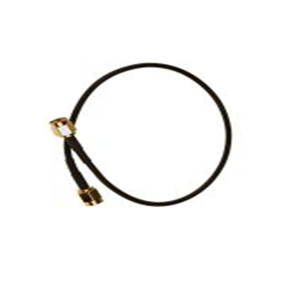 RS PRO,526-0392,RG174/U 同轴电缆, 320 mm长, 50 Ω, 端接, 黑色, SMA系列