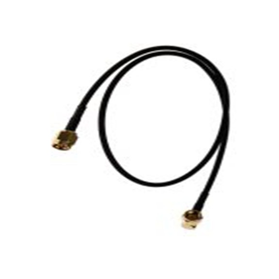 RS PRO,526-0437,RG174 同轴电缆, 500 mm长, 50 Ω, 端接, 黑色, SMA系列