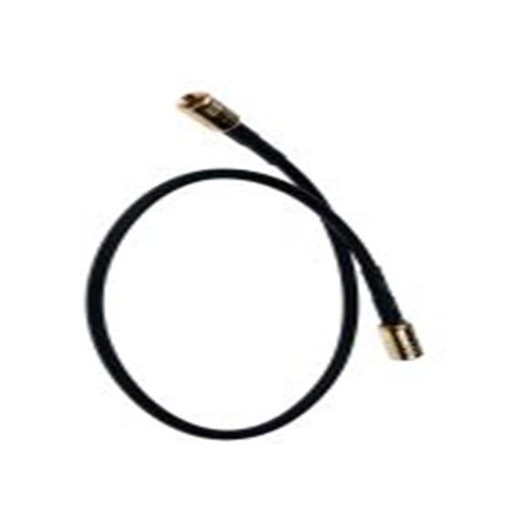 RS PRO,526-0443,RG174 同轴电缆, 325 mm长, 50 Ω, 端接, 黑色, SMB系列