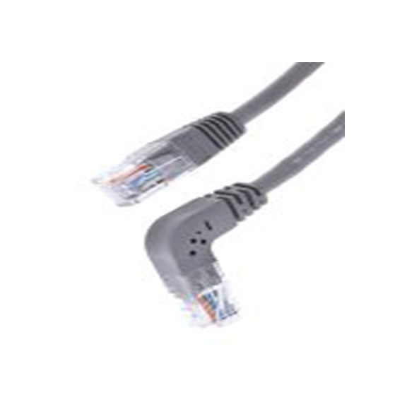 RS PRO,528-0122,2 m Cat5e 以太网电缆, U/UTP屏蔽, 灰色 聚氯乙烯护套, RJ45 公转RJ45 公
