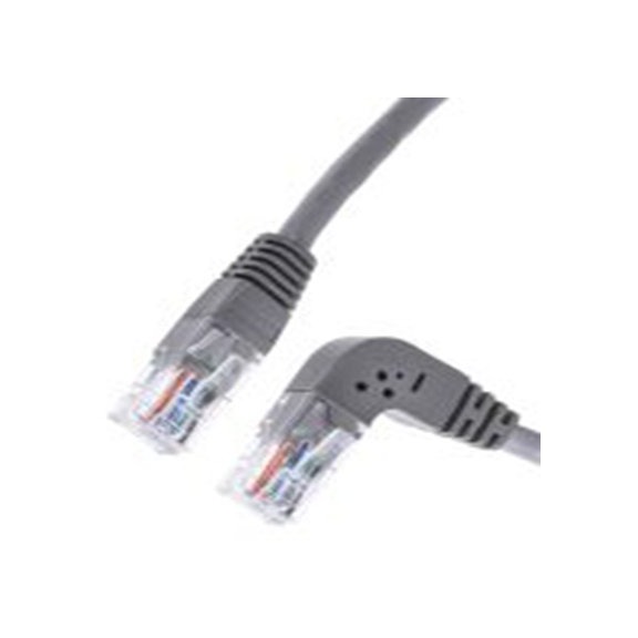 RS PRO,528-0144,5 m Cat5e 以太网电缆, U/UTP屏蔽, 灰色 聚氯乙烯护套, RJ45 公转RJ45 公