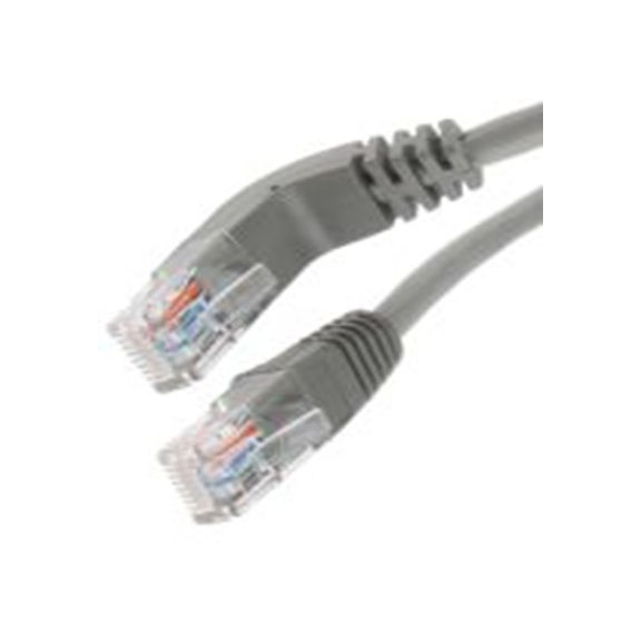 RS PRO,528-0150,1 m Cat5e 以太网电缆, U/UTP屏蔽, 灰色 聚氯乙烯护套, RJ45 公转RJ45 公