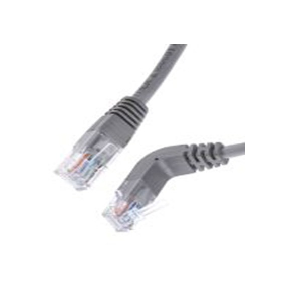 RS PRO,528-0166,2 m Cat5e 以太网电缆, U/UTP屏蔽, 灰色 聚氯乙烯护套, RJ45 公转RJ45 公