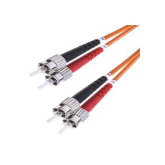 RS PRO,535-7317,OM2 多模 光纤电缆, 10 m长, Φ125 μm线芯, 低烟，无卤 橙色护套