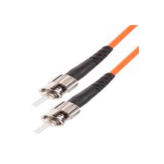 RS PRO,535-7373,OM1 单工/双工 光纤电缆, 10 m长, Φ125 μm线芯, 低烟，无卤 橙色护套