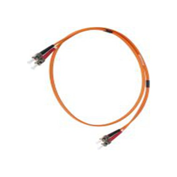 RS PRO,535-7389,OM1 多模 光纤电缆, 1 m长, Φ125 μm线芯, 低烟，无卤 橙色护套