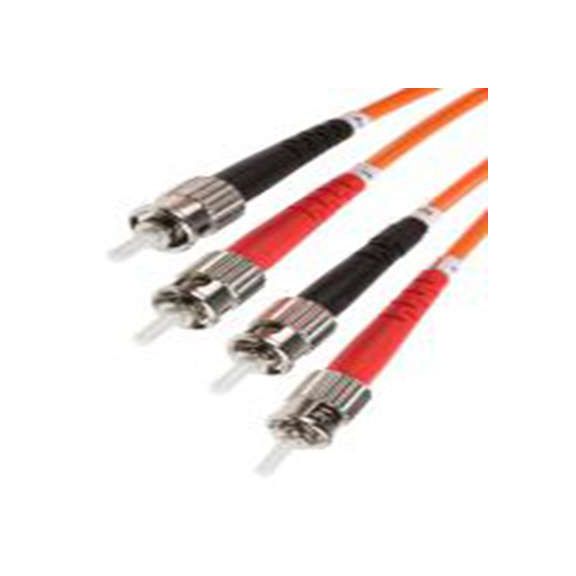 RS PRO,535-7430,OM1 单工/双工 光纤电缆, 10 m长, Φ125 μm线芯, 低烟，无卤 橙色护套