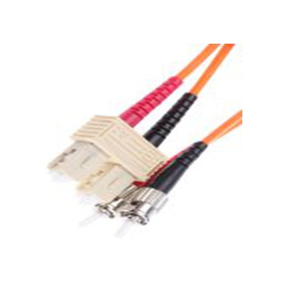 RS PRO,535-7452,OM1 接插线 光纤电缆, 2 m长, Φ125 μm线芯, 低烟，无卤 橙色护套, OM1系列