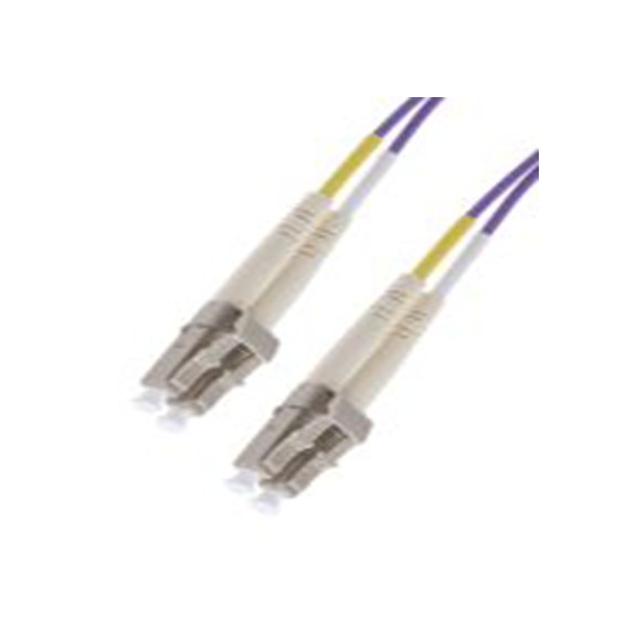 RS PRO,536-6737,OM3 多模 光纤电缆, 2 m长, Φ125 μm线芯, 低烟，无卤 紫色护套