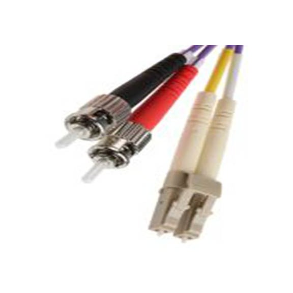 RS PRO,536-6822,OM3 多模 光纤电缆, 1 m长, Φ125 μm线芯, 低烟，无卤 紫色护套