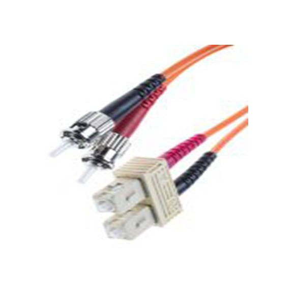 RS PRO,536-6923,OM2 多模 光纤电缆, 2 m长, Φ125 μm线芯, 低烟，无卤 橙色护套