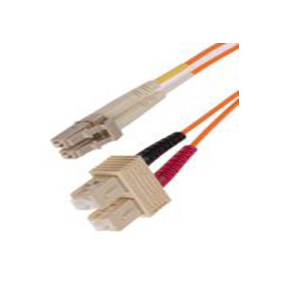 RS PRO,536-6973,OM1 多模 光纤电缆, 3 m长, Φ125 μm线芯, 低烟，无卤 橙色护套