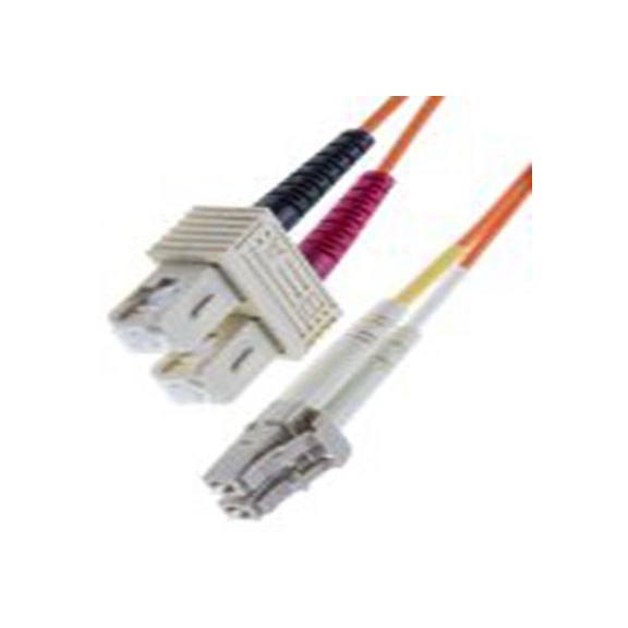 RS PRO,536-6989,OM1 多模 光纤电缆, 2 m长, Φ125 μm线芯, 低烟，无卤 橙色护套