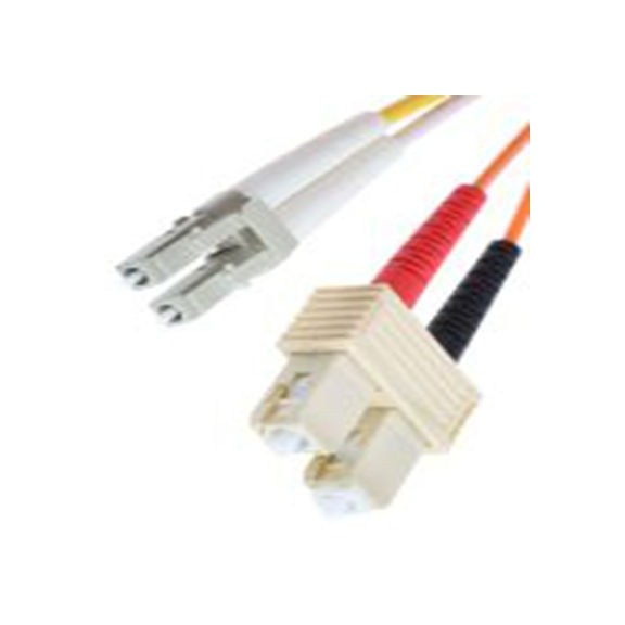 RS PRO,536-7055,OM2 多模 光纤电缆, 1 m长, Φ125 μm线芯, 低烟，无卤 橙色护套