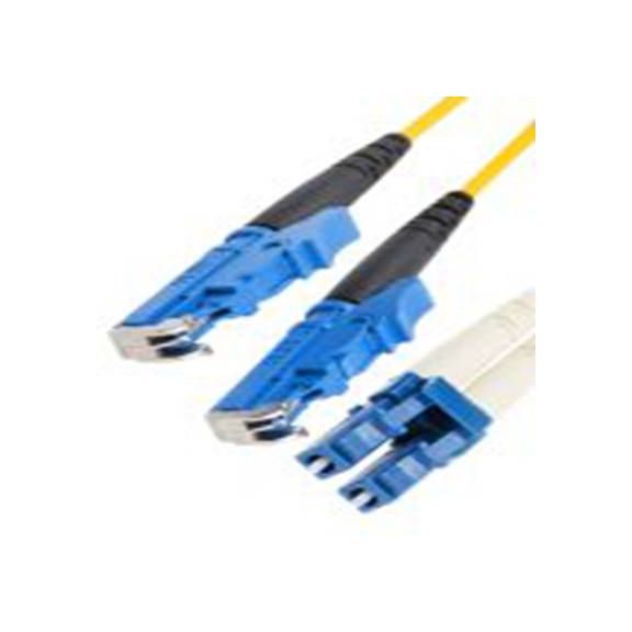 RS PRO,536-8424,光纤电缆, 2 m长, E2000转 LC, 低烟，无卤 黄色护套