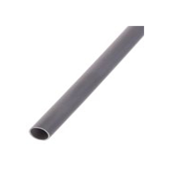 RS PRO,537-8005,RS PRO 阻燃 聚烯烃 热缩管, 灰色, Φ4.8 mm, 1.2m长, 2:1收缩比, 2.4 mm收缩径