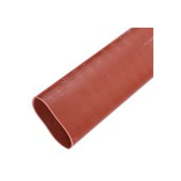 RS PRO,537-8156,RS PRO 阻燃 聚烯烃 热缩管, 棕色, Φ38.1 mm, 1.2m长, 2:1收缩比, 19.1 mm收缩径