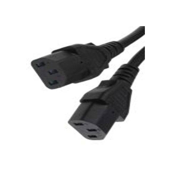 RS PRO,615-1176,2.4 m 电源线, 250 V, IEC C13转CEE 7/7 聚氯乙烯, 黑色, 符合CE标准