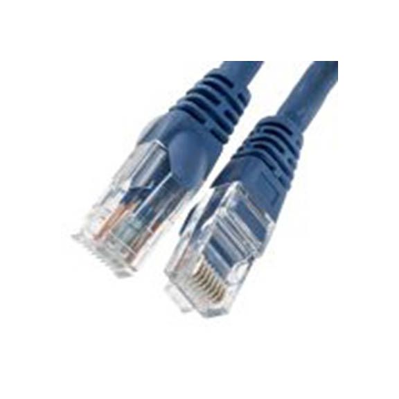 RS PRO,657-2040,3 m Cat5e 以太网电缆, U/UTP屏蔽, 蓝色 低烟，无卤护套, RJ45 公转RJ45 公