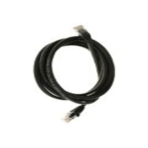 RS PRO,657-2084,3 m Cat5e 以太网电缆, 无屏蔽, 黑色 低烟，无卤护套, RJ45 公转RJ45 公