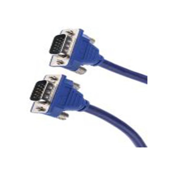 RS PRO,665-9563,RS PRO VGA线, 公 VGA转公 VGA, 10 m长, 蓝色, 符合ISCE标准, LPVGAM系列