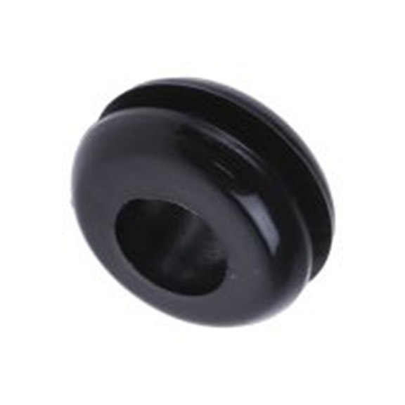 RS PRO,666-4590,电缆垫圈  黑色 聚氯乙烯 电缆垫圈, 6.4 mm最大电缆直径, 10 mm面板孔径