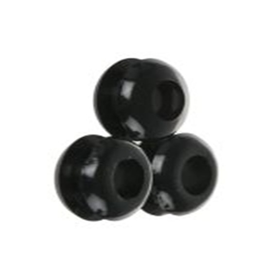 RS PRO,666-4596,电缆垫圈  黑色 聚氯乙烯 电缆垫圈, 5 mm最大电缆直径, 7.2 mm面板孔径