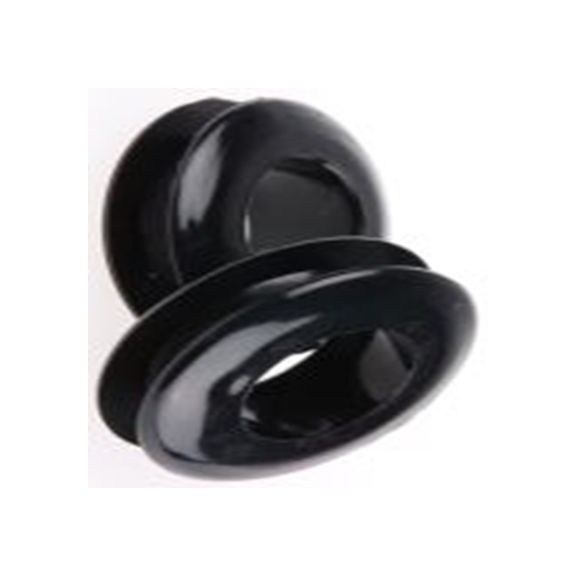 RS PRO,666-4603,电缆垫圈  黑色 聚氯乙烯 电缆垫圈, 10.5 mm最大电缆直径, 13.9 mm面板孔径