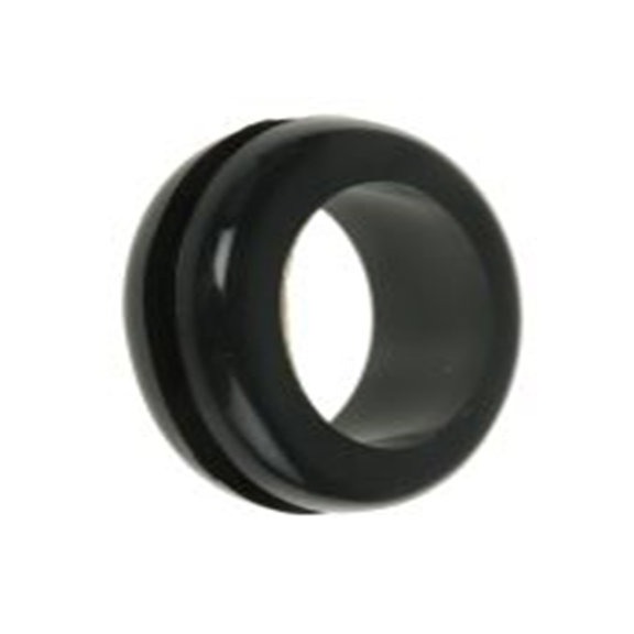 RS PRO,666-4607,电缆垫圈  黑色 聚氯乙烯 电缆垫圈, 15.5 mm最大电缆直径, 20.1 mm面板孔径