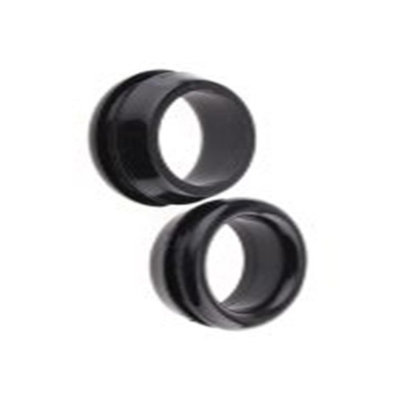 RS PRO,666-4622,电缆垫圈  黑色 聚氯乙烯 电缆垫圈, 20.8 mm最大电缆直径, 26 mm面板孔径