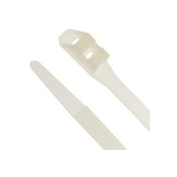 RS PRO,666-4704,尼龙 66 电缆扎带, 双重锁定, 阻燃, 天然色, 180 mm长x9 mm宽, 343N拉伸强度