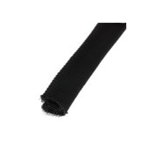 RS PRO,668-1276,聚乙烯对苯二酸盐 黑色 电缆套管, 3m长 编织层 21 mm