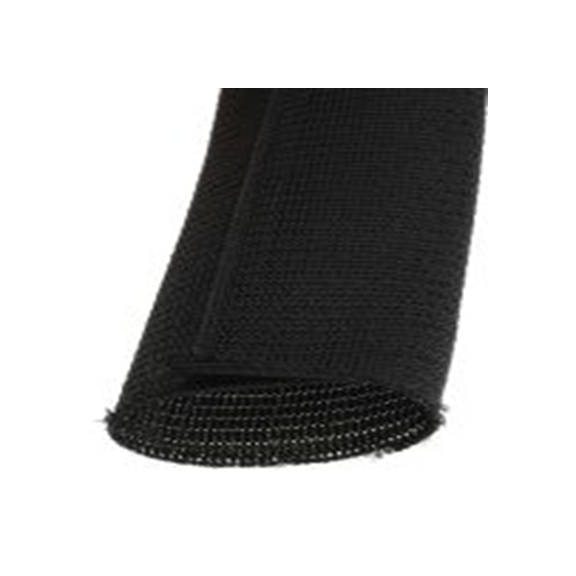 RS PRO,668-1282,聚乙烯对苯二酸盐 黑色 电缆套管, 3m长 编织层 44 mm