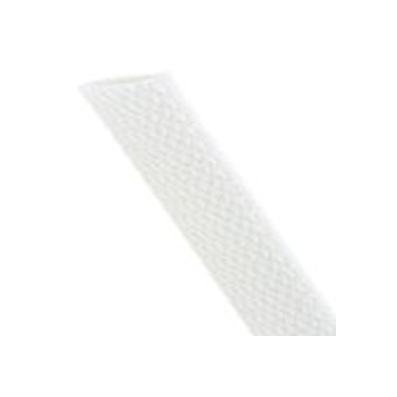 RS PRO,668-1295,可扩展 玻璃纤维 天然色 电缆套管, 5m长 编织层, 1kV介质强度 22 mm