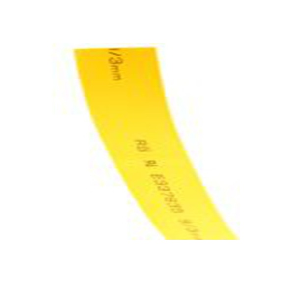 RS PRO,700-4472,RS PRO 阻燃 聚烯烃 热缩管, 黄色, Φ9 mm, 5m长, 3:1收缩比, 3 mm收缩径, RS PRO系列