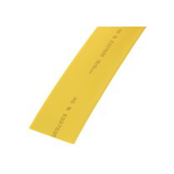 RS PRO,700-4484,RS PRO 阻燃 聚烯烃 热缩管, 黄色, Φ18 mm, 3m长, 3:1收缩比, 6 mm收缩径, RS PRO系列