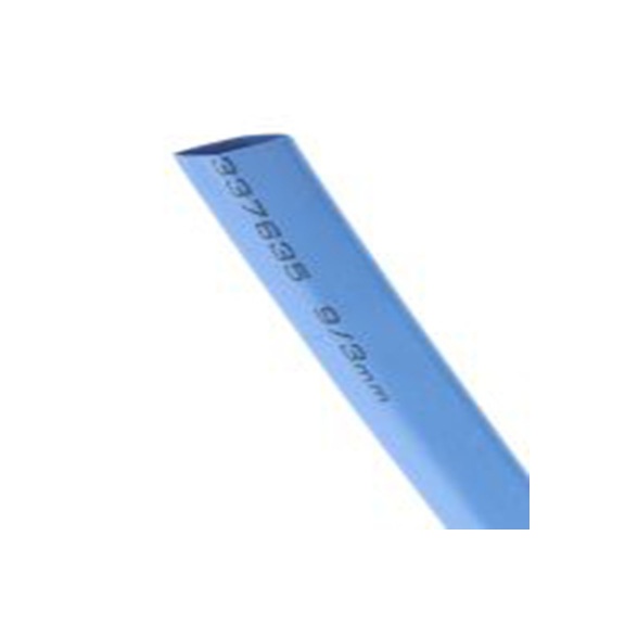 RS PRO,700-4494,RS PRO 阻燃 聚烯烃 热缩管, 蓝色, Φ9 mm, 5m长, 3:1收缩比, 3 mm收缩径, RS PRO系列
