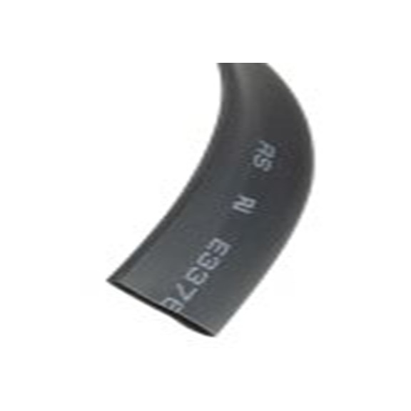 RS PRO,700-4658,RS PRO 阻燃 聚烯烃 热缩管, 黑色, Φ9.5 mm, 6m长, 2:1收缩比, 4.8 mm收缩径, RS PRO系列