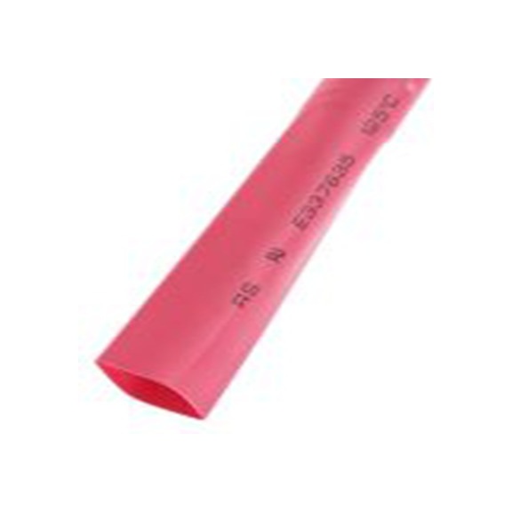 RS PRO,700-4699,RS PRO 阻燃 聚烯烃 热缩管, 红色, Φ12.7 mm, 6m长, 2:1收缩比, 6.4 mm收缩径, RS PRO系列